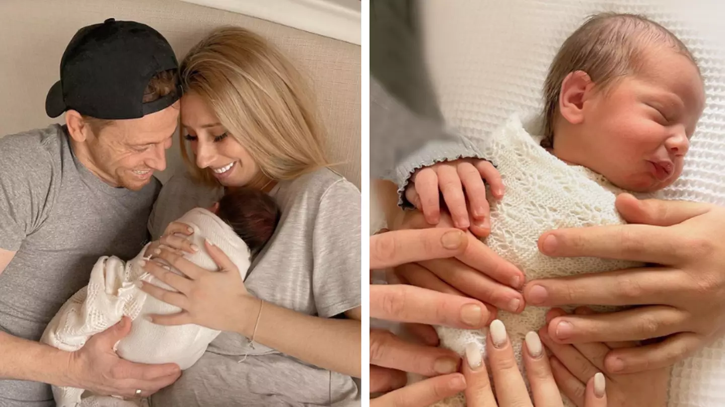 Stacey Solomon announces she's welcomed a baby girl