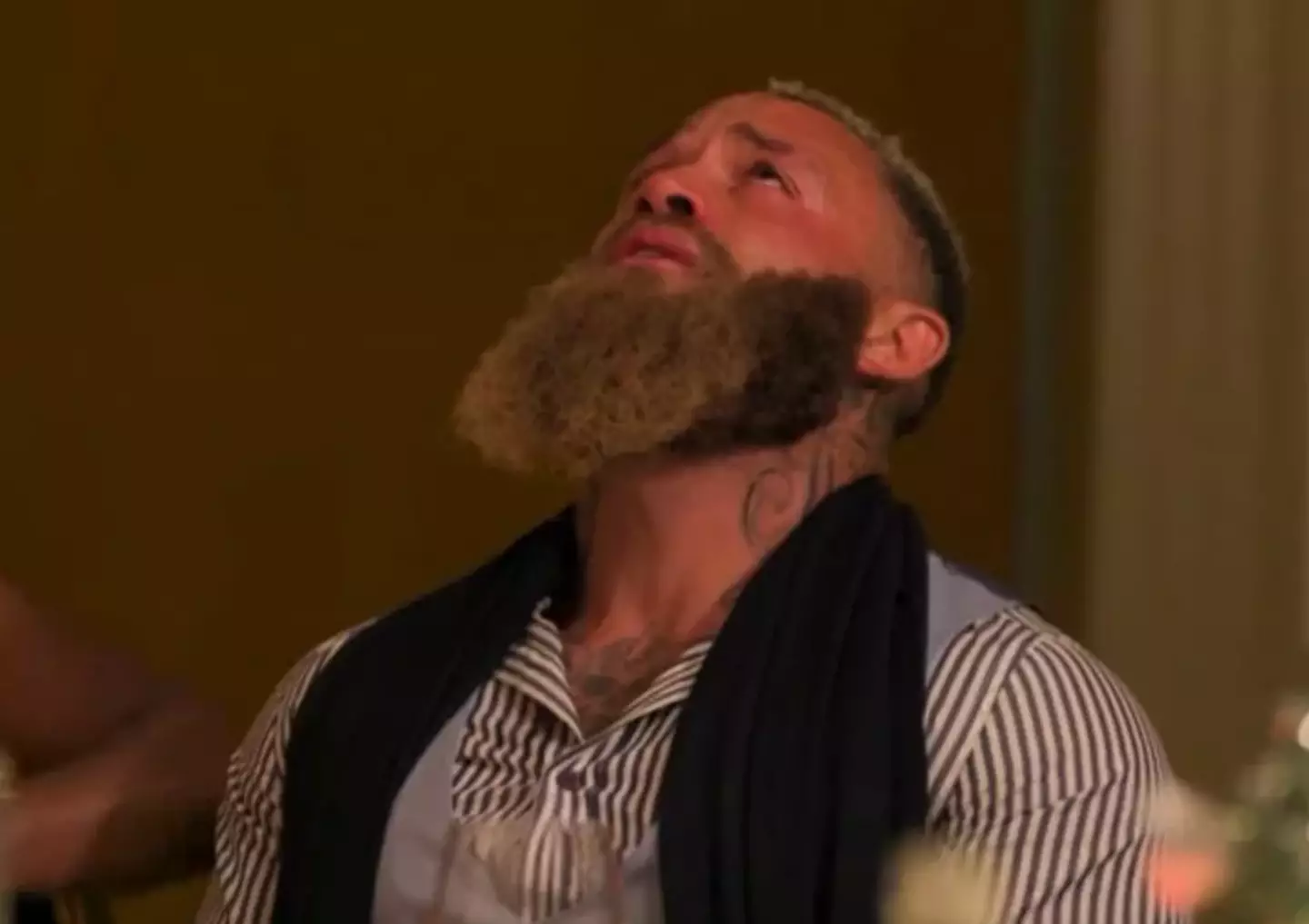 Ashley Cain teared up about his daughter's loss on The Real Full Monty Christmas Special.