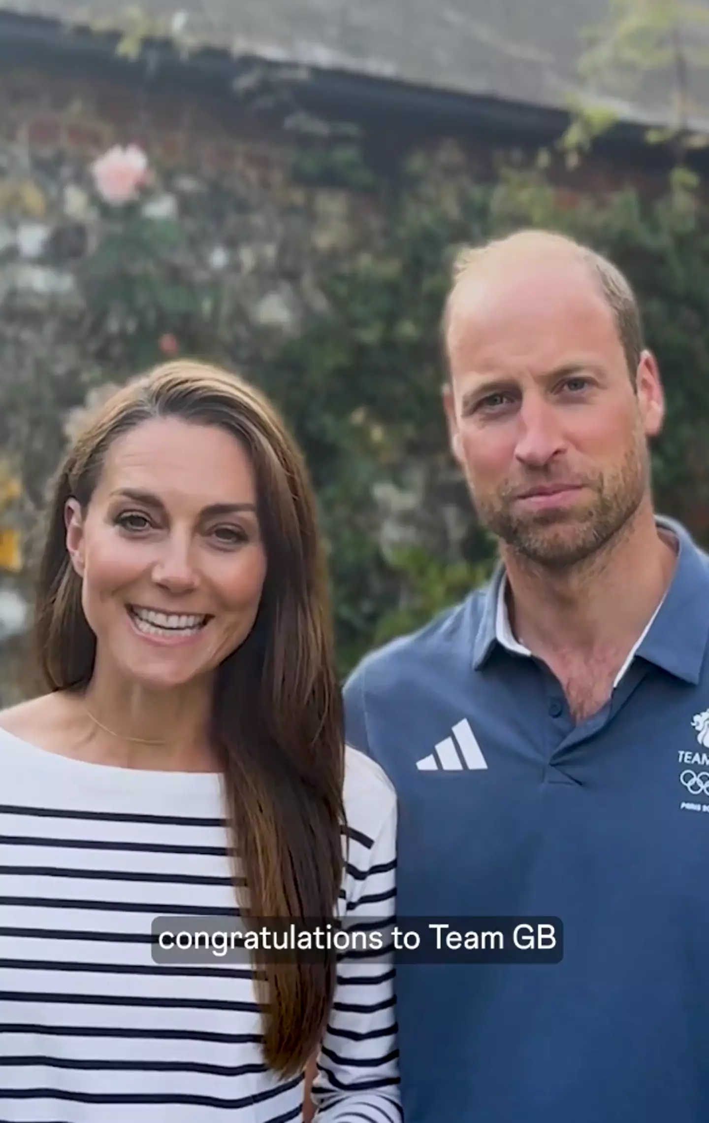 The royals sent their congratulations to Team GB. (X/@KensingtonRoyal)