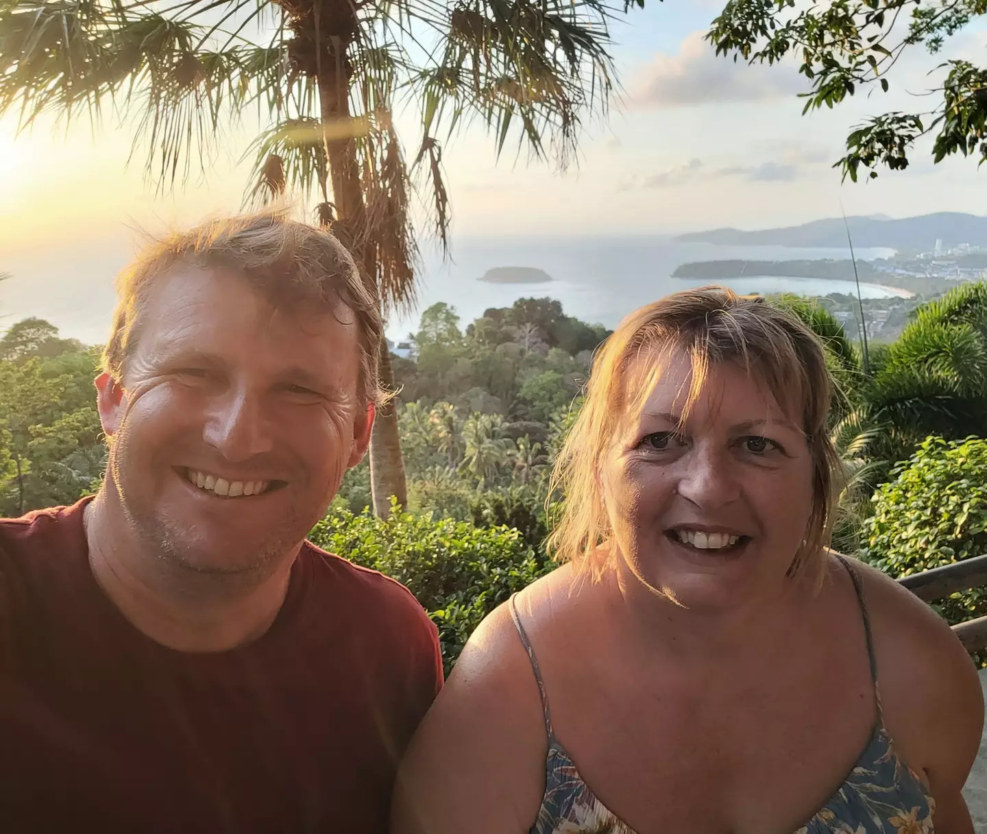 Fiona Discombe, 54, and her husband, Michael, 51, have been naturists since the 1990s.