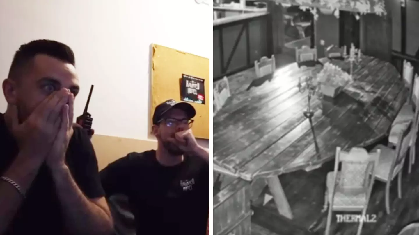 Inside one of Britain's most haunted hotels where furniture moves by itself