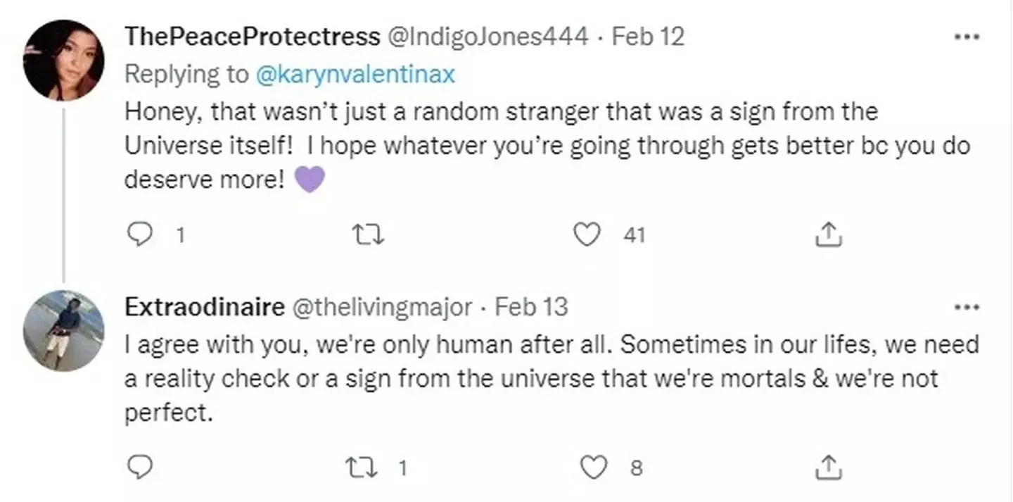 After sharing the news on Twitter, people said the note was kind (