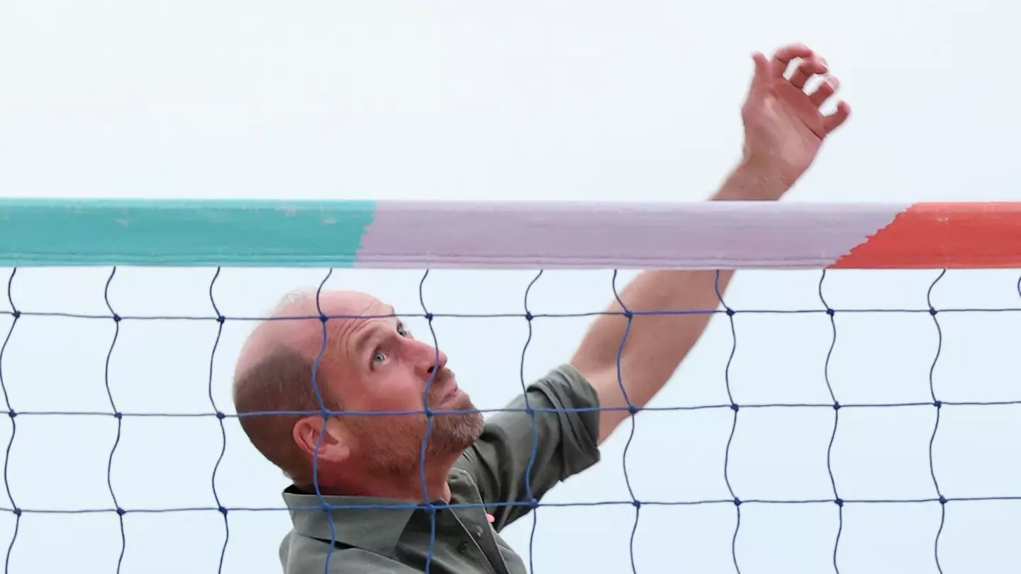 Prince William causes a stir as volleyball pictures go viral following Andrew’s exile