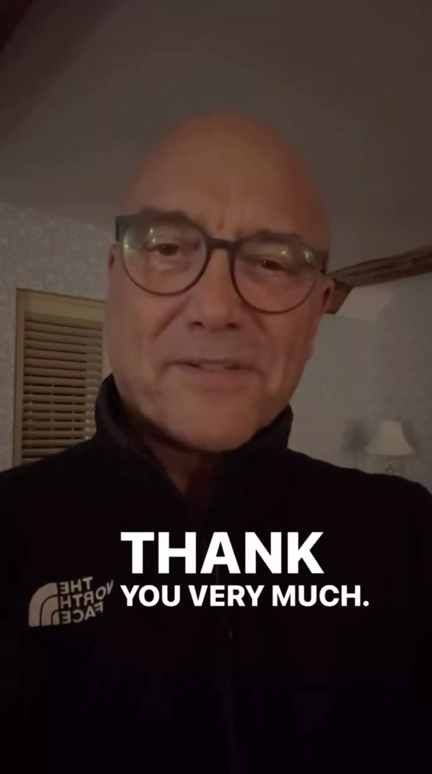 Wallace shared a 'thank you' message on Instagram (Instagram/@greggawallace)