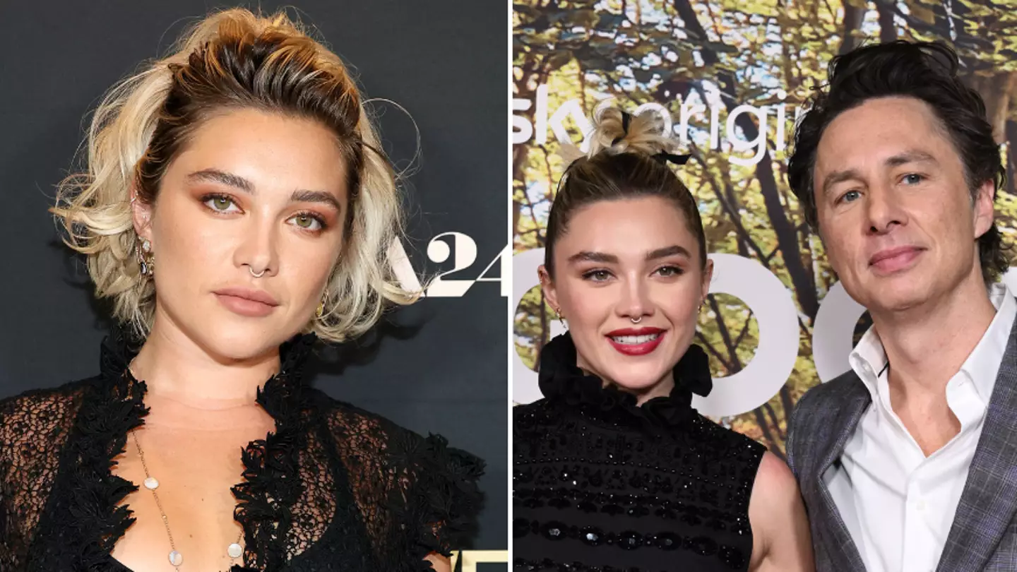 Florence Pugh blames one thing for relationship breakdown with Zach Braff amid age-gap criticism