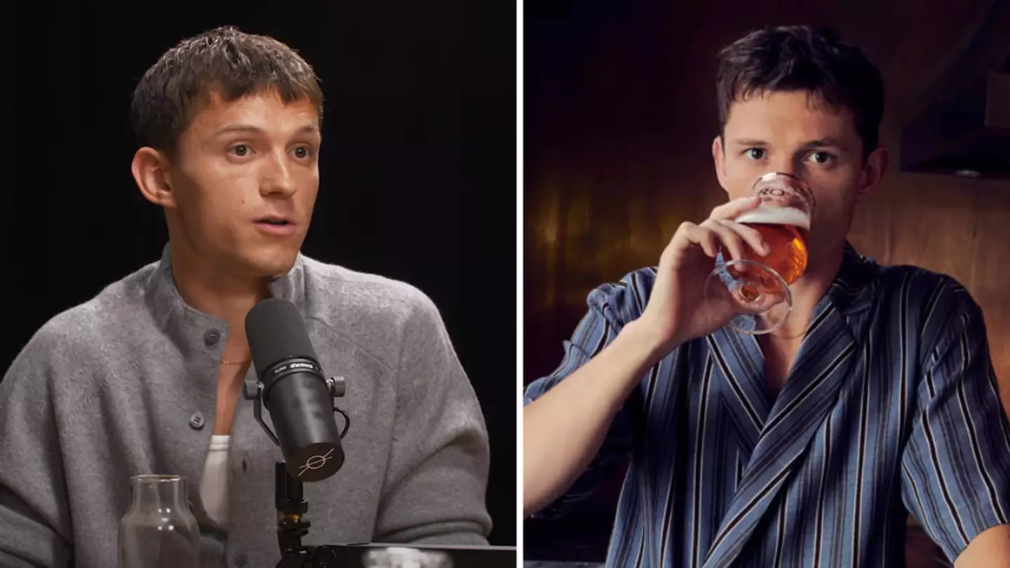 Sign Tom Holland noticed while doing Dry January that he actually had a problem with alcohol