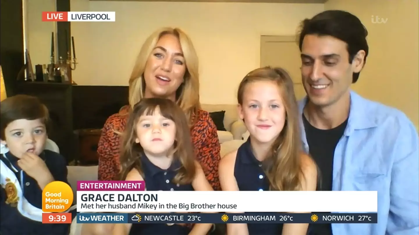 The pair already have three children together (