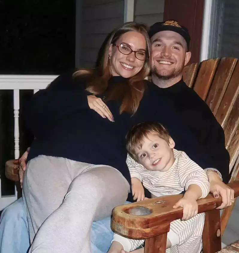 Kiser and Brady shared two children (Instagram/@emiliekiser)