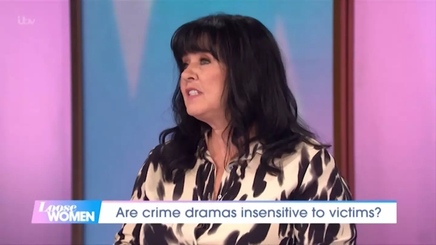 Coleen Nolan defended Maxine from the backlash, admitting she watches true crime dramas.