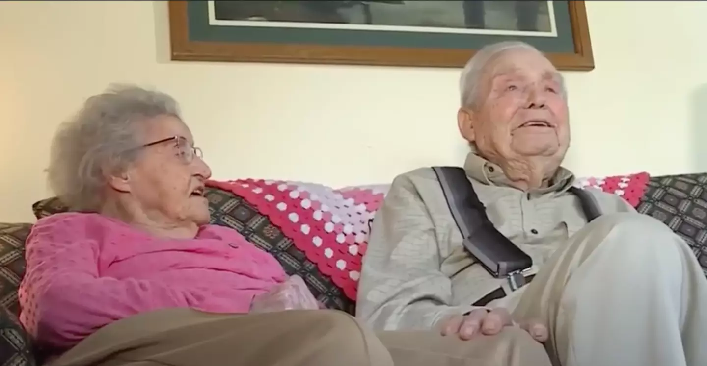 June and Herbert celebrated their 100th birthdays in July.