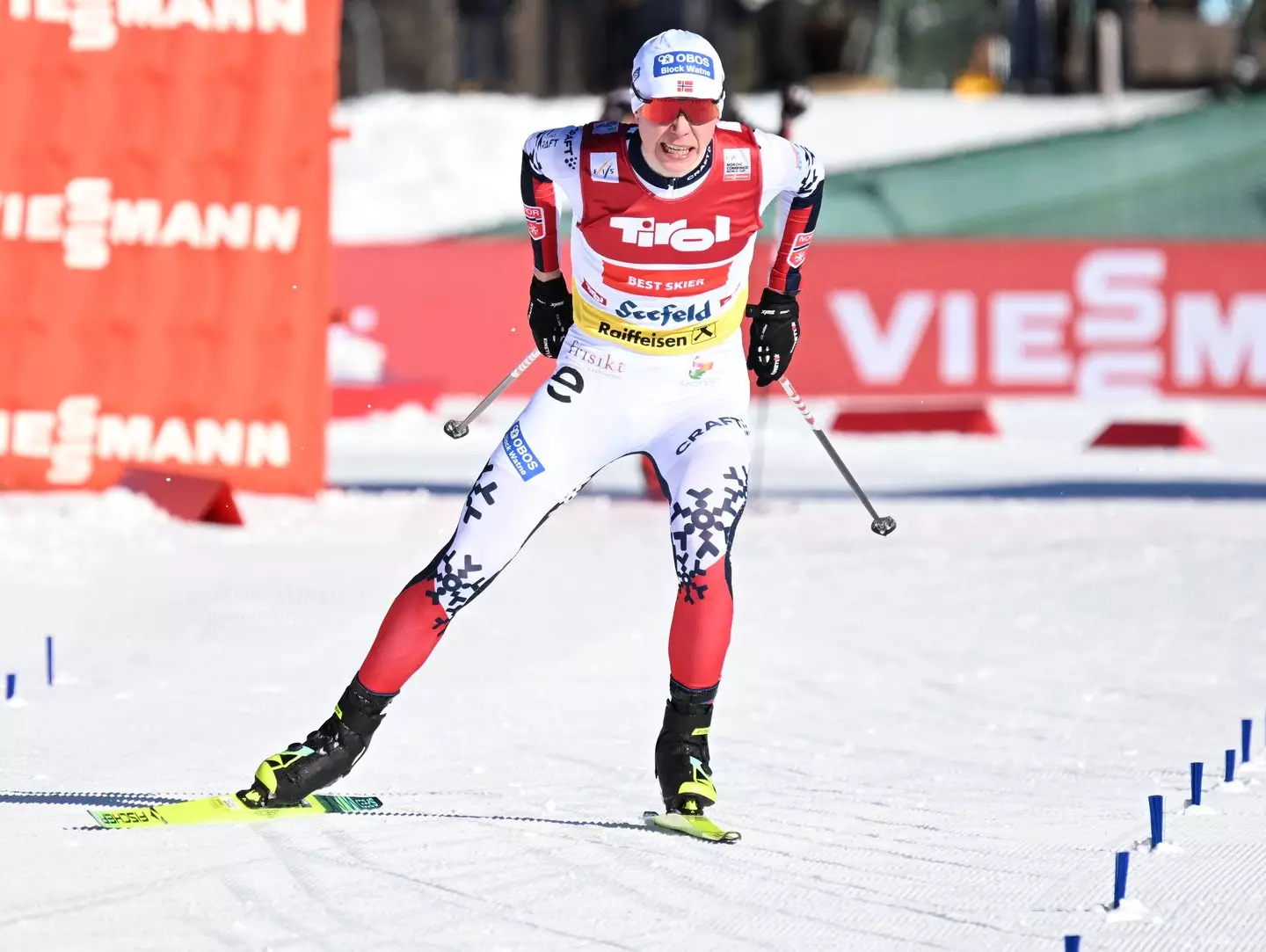 Nordic combined remains the only Winter Olympic discipline without a women’s competition (BARBARA GINDL / APA / AFP via Getty Images)