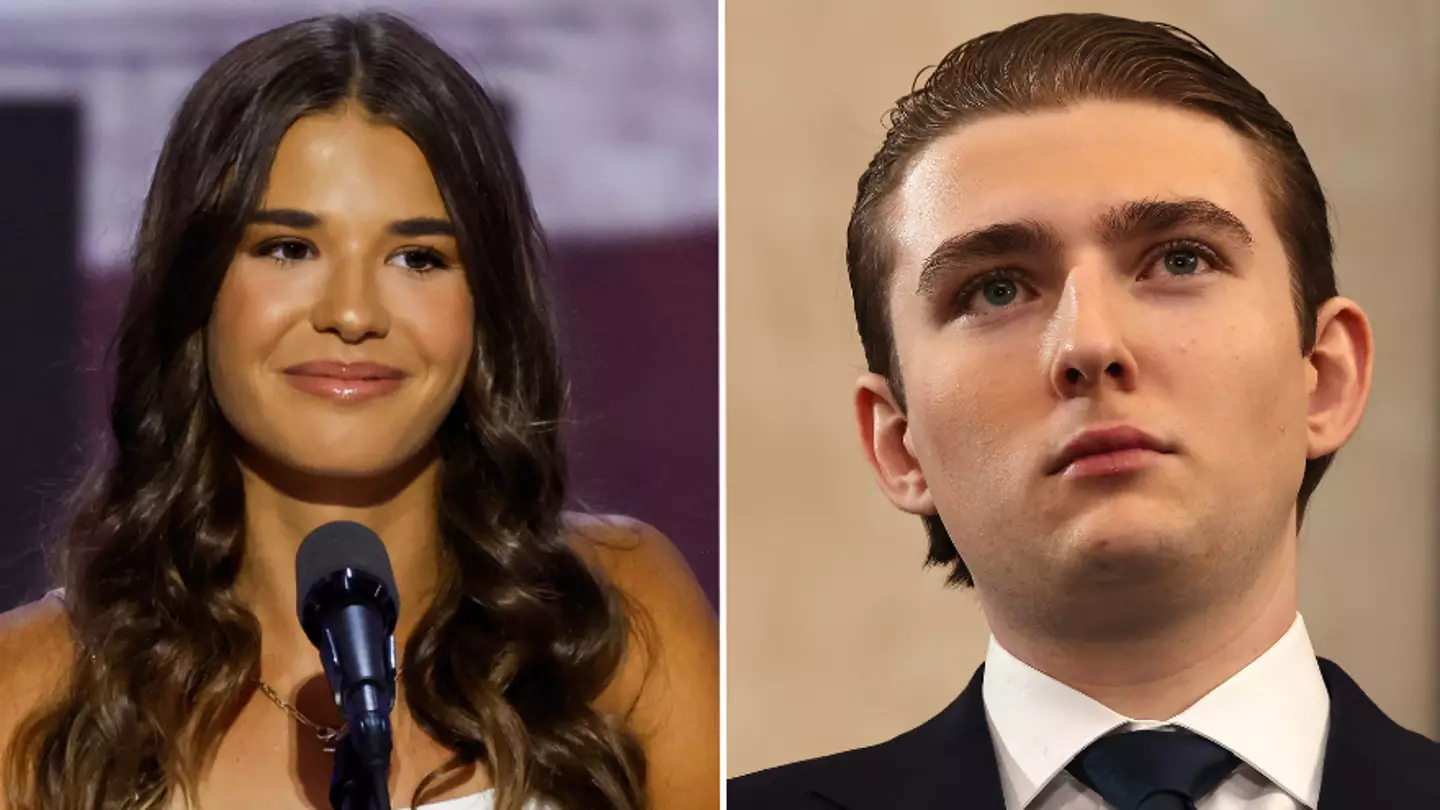 Surprising age gap between Trump’s son Barron and granddaughter Kai has people seriously baffled
