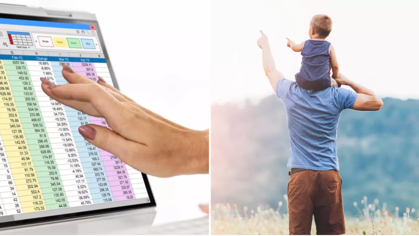 Mum defended after showing kids spreadsheet to prove ‘fun parent’ dad doesn’t pay anything