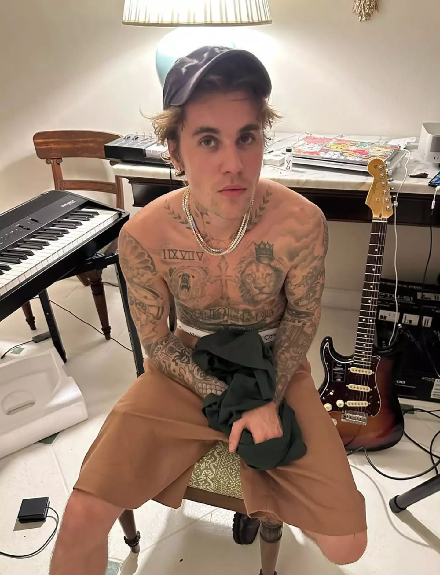 Bieber was 25 when he received his diagnosis (Instagram/@justinbieber)