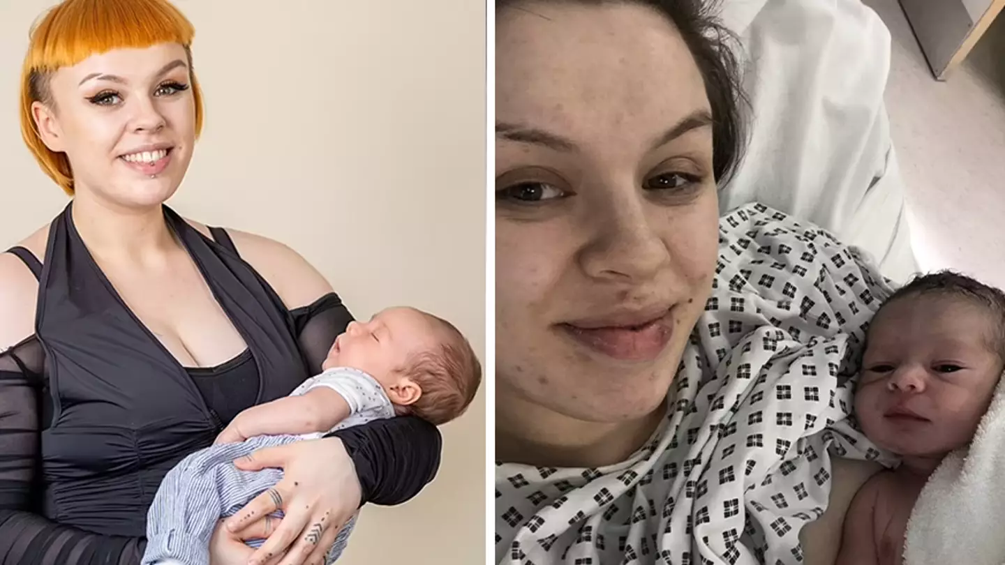 Woman welcomes baby after artificially inseminating herself at home for £25