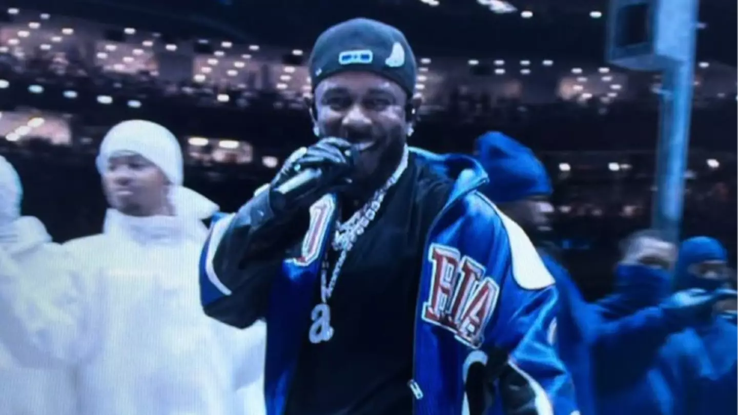 Super Bowl viewers spot Kendrick Lamar’s subtle reaction to the camera after performing surprise song during halftime show