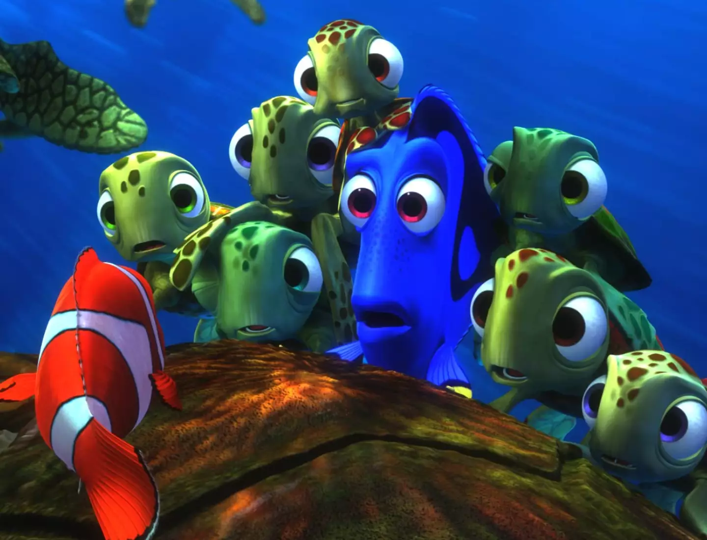 Your face when you realise how old Finding Nemo is.