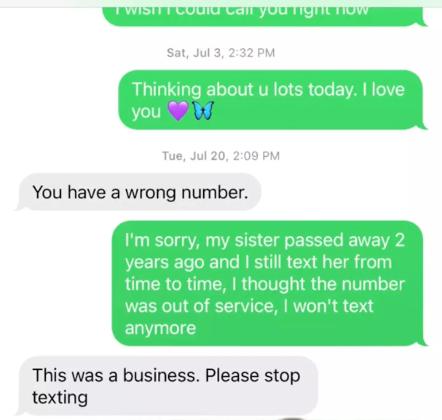 People called the business 'insensitive' (