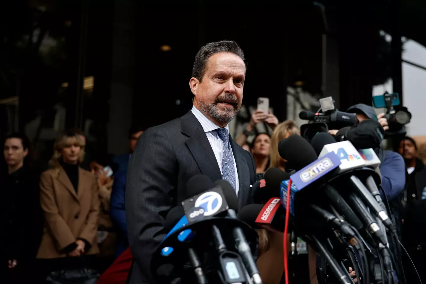 Reiner's lawyer, Chris Jackson also spoke out (BREHMAN / AFP via Getty Image)