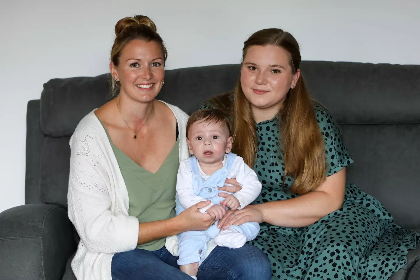 A mum has been left feeling overwhelmed after her best friend stepped in to donate part of her liver to save her six-month-old baby.