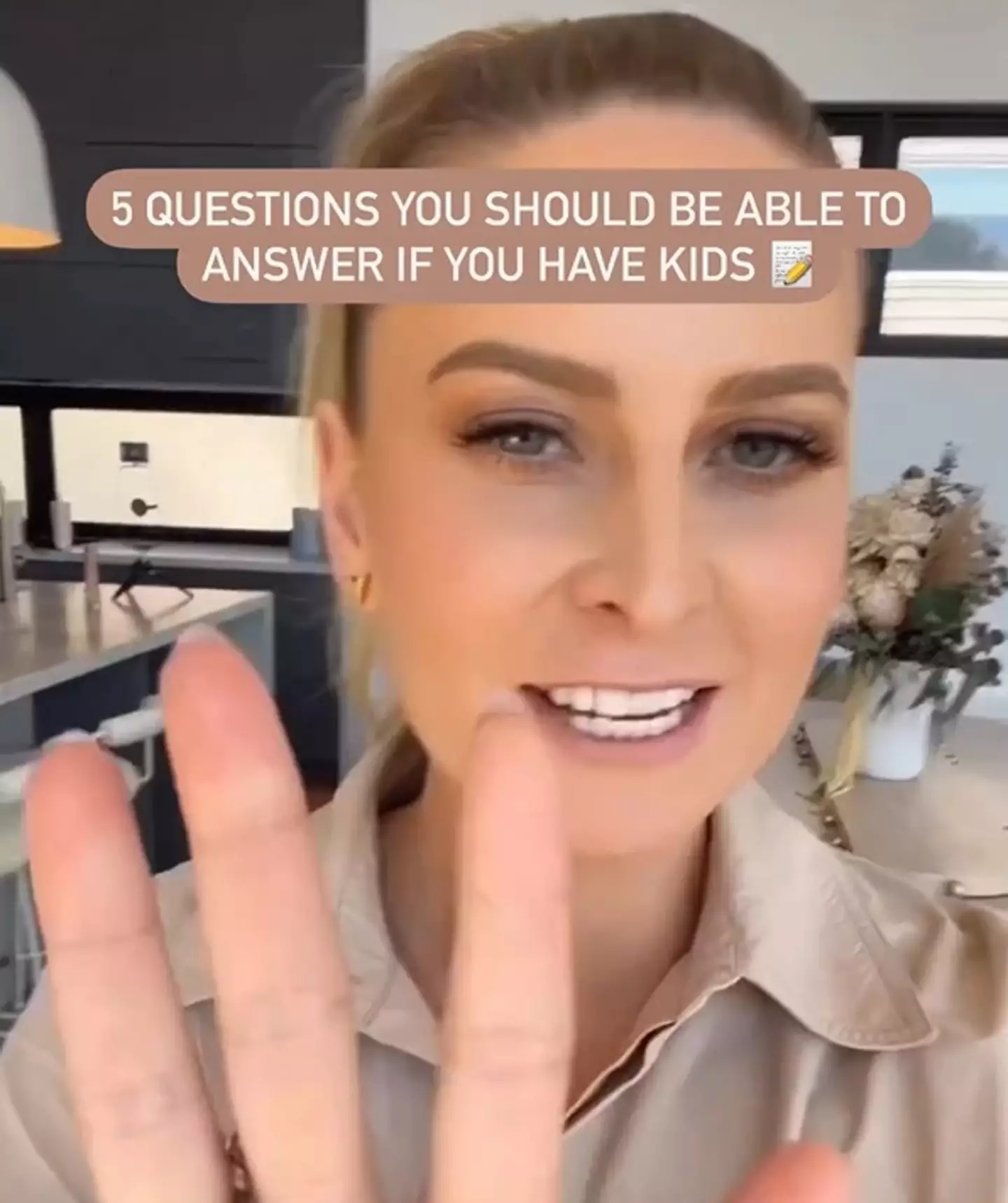 The paramedic gave parents some crucial information.