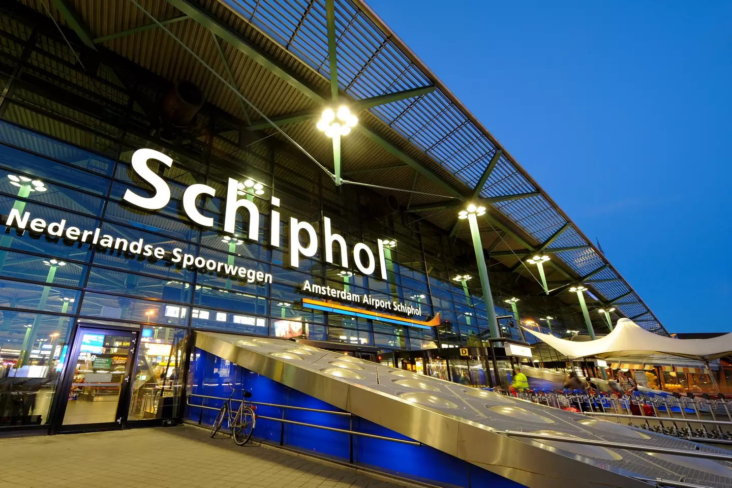 The horrific incident took place at Amsterdam Schiphol airport today (29 May). (VLIET / Getty Images)
