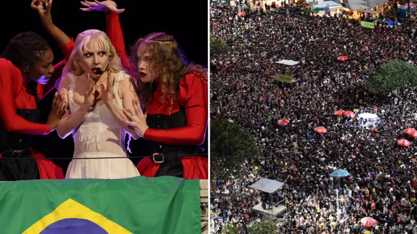 Lady Gaga issues statement after police foil targeted bomb plot for Rio concert attended by millions