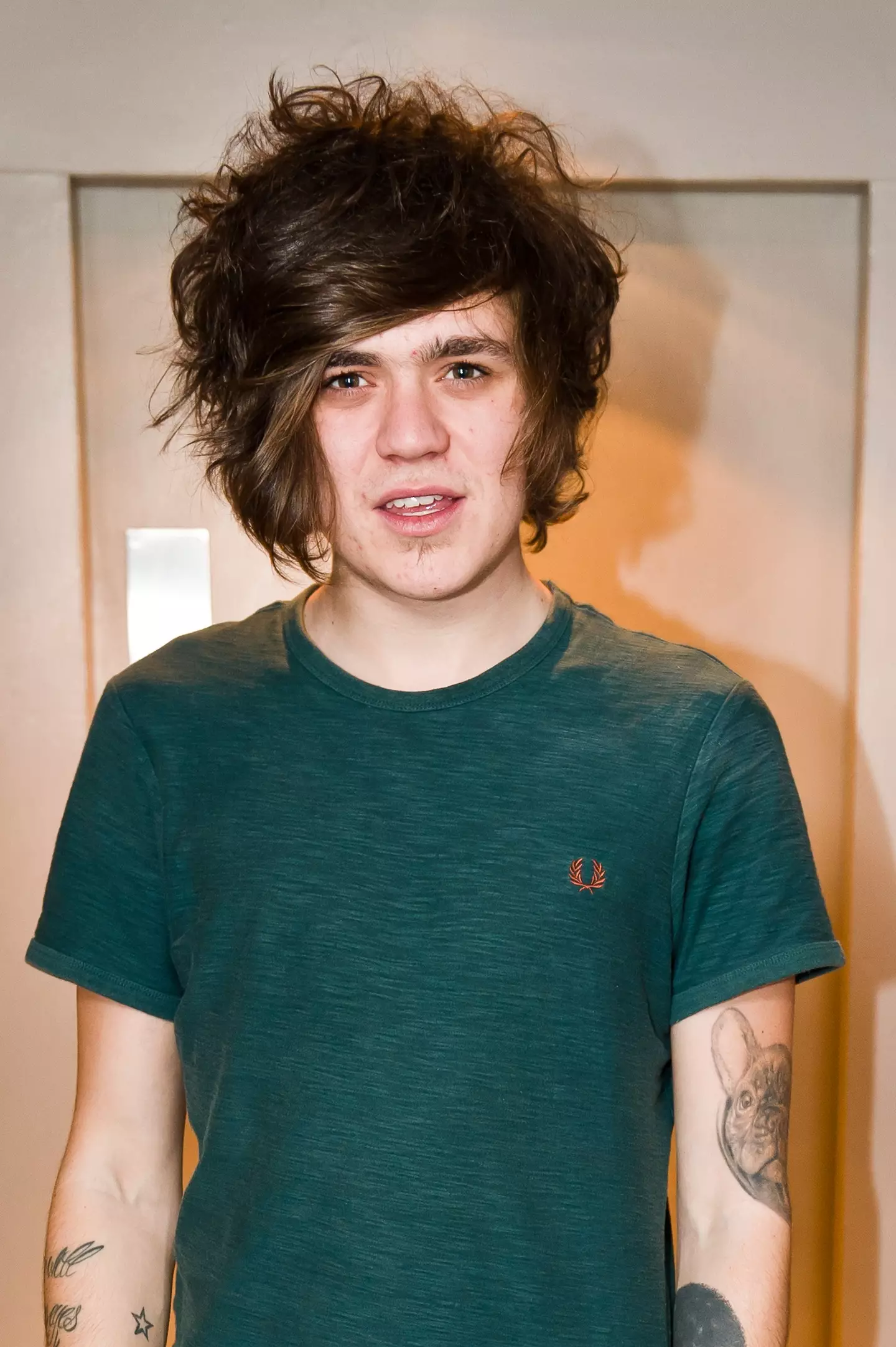 Frankie Cocozza appeared on the X Factor when he was 18.