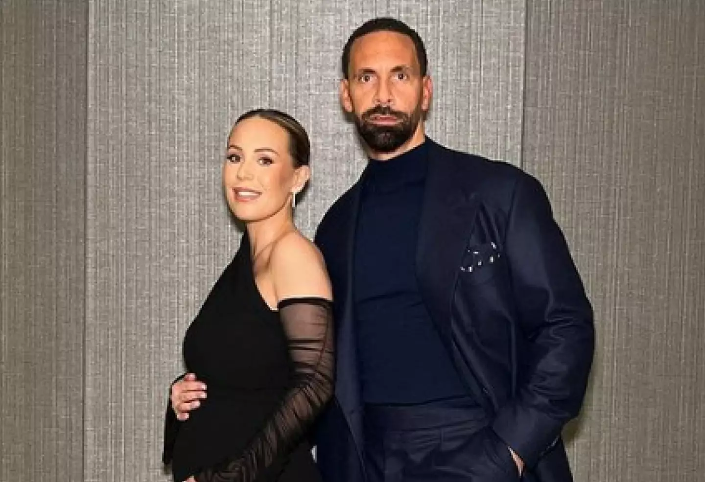 Kate and Rio Ferdinand have son Cree and another baby on the way, while Kate is also stepmum to Lorenz, Tate and Tia.