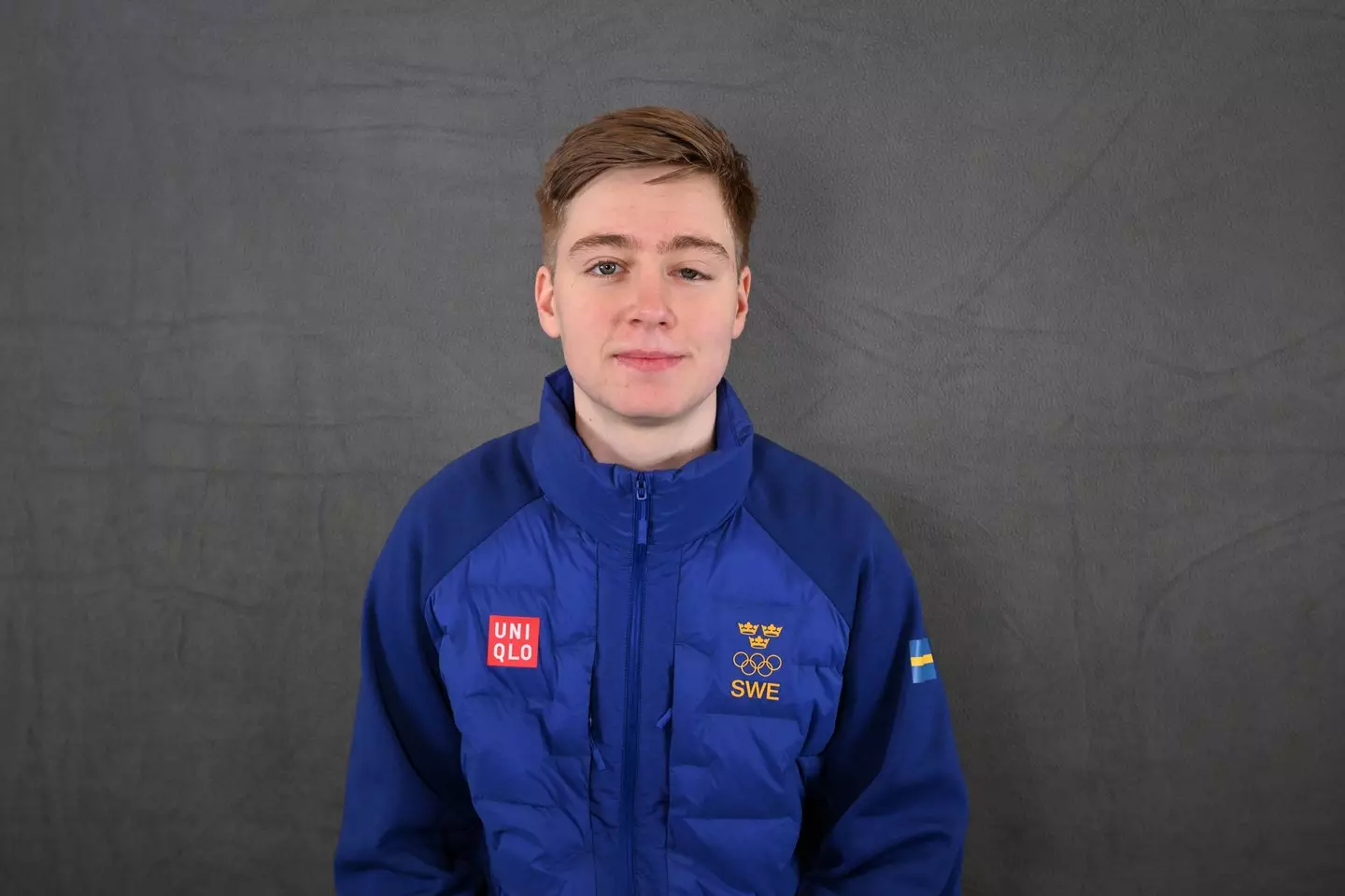 Elis Lundholm, 23, is the first trans skier to compete at the Winter Olympics (IOC via Getty Images)