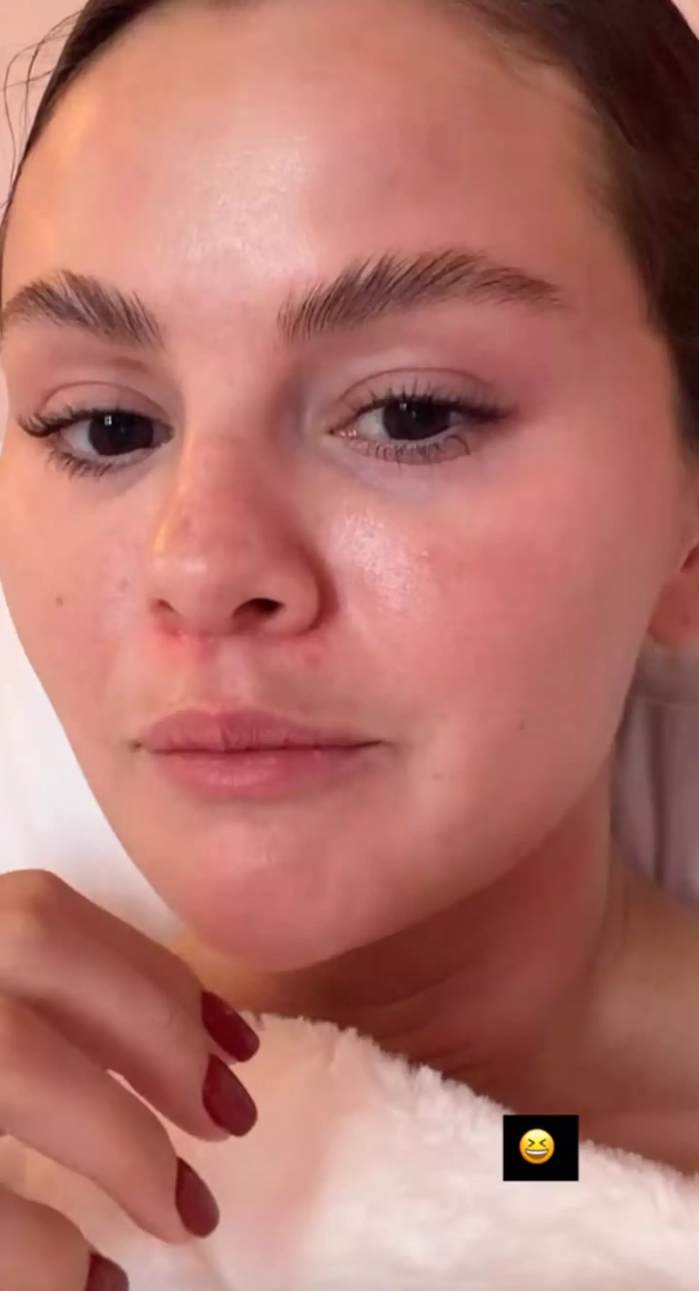 Selana seemed to take the fan's question in jest (Instagram/@selenagomez)