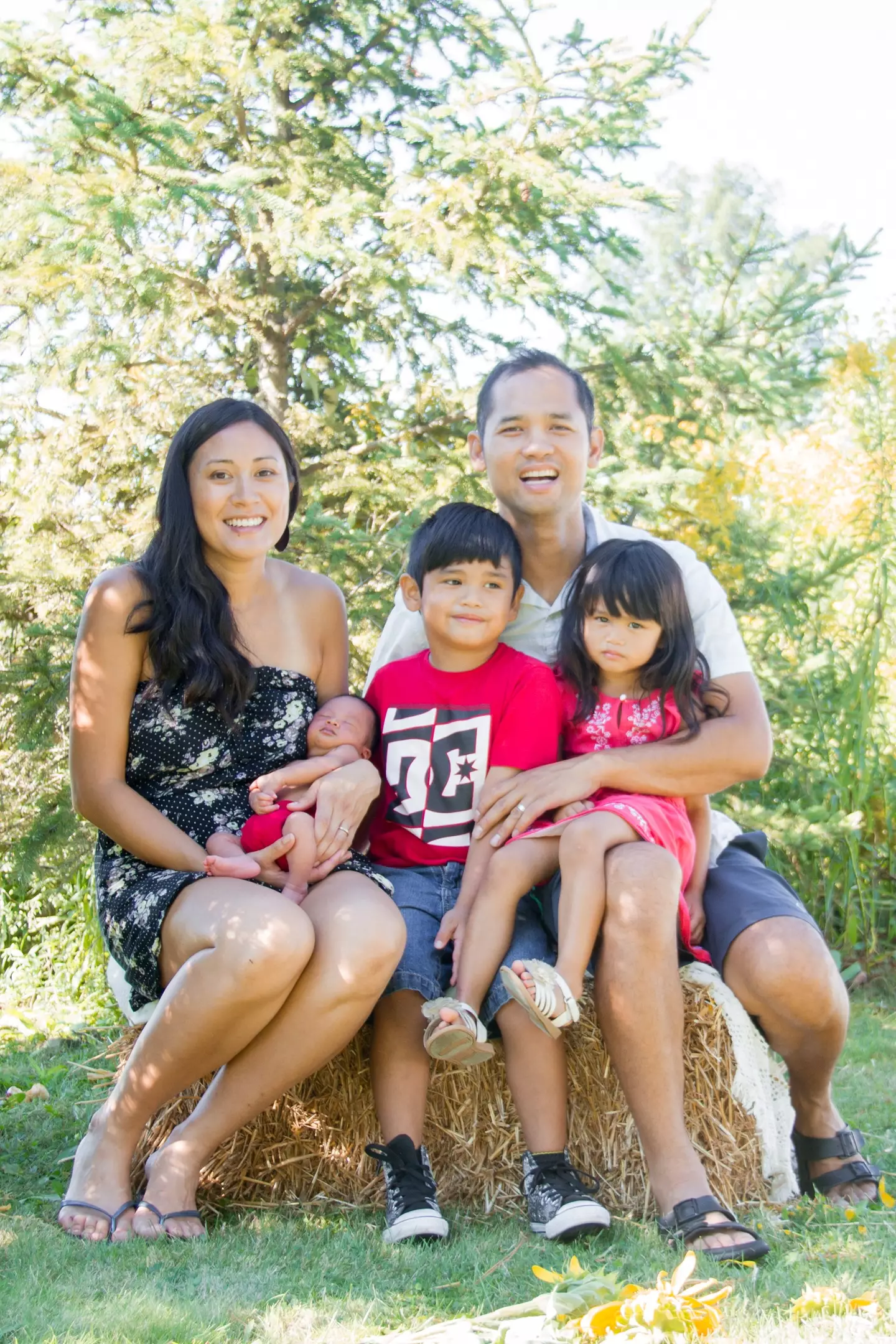 Hanna Faustino has welcomed three children into the world.