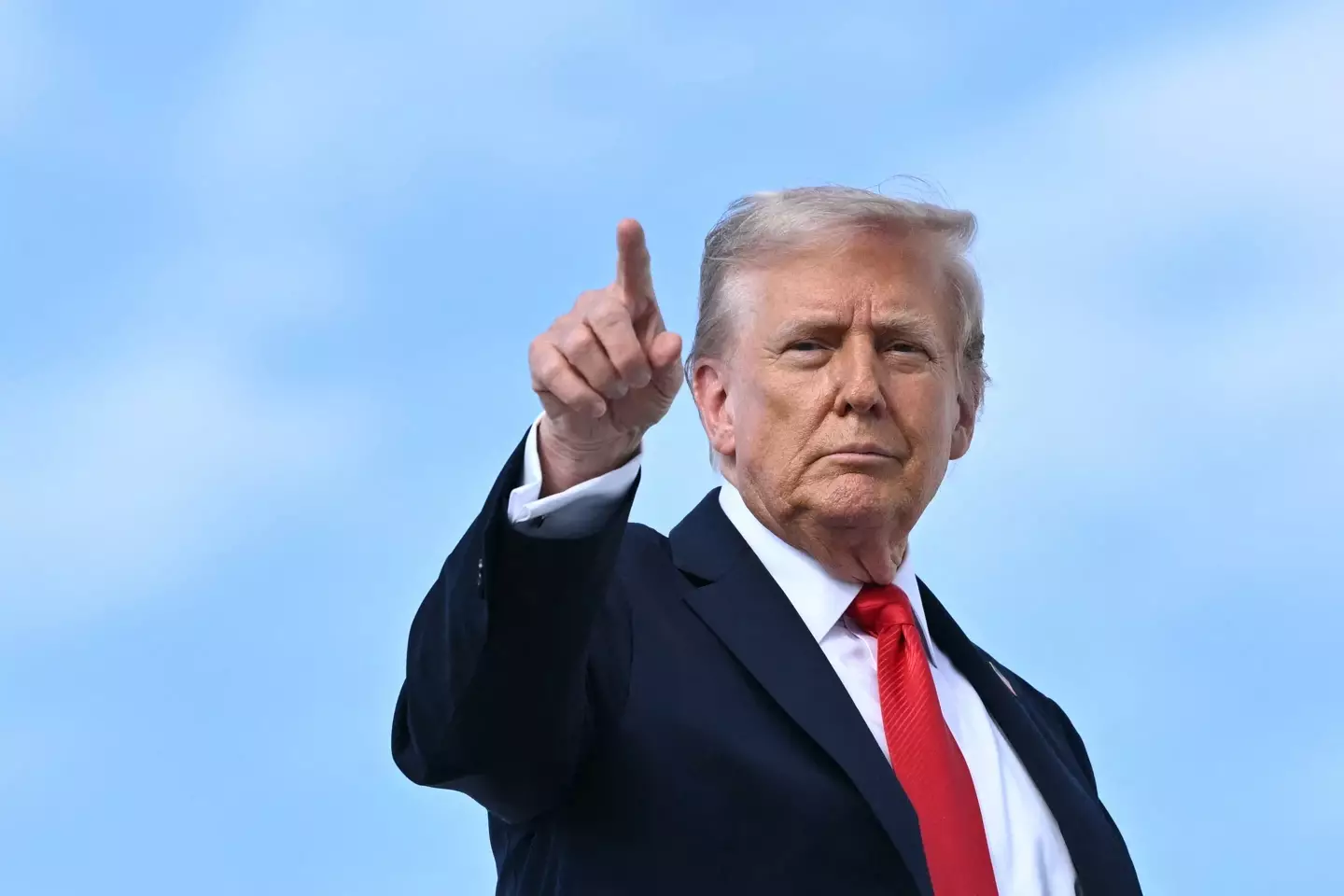 Donald Trump signed an executive order about anything that disparages 'historic Americans' (MANDEL NGAN/AFP via Getty Images)