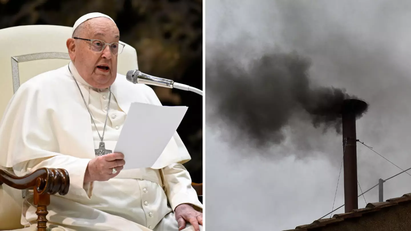 Reason why you see smoke when a new pope is elected and what the different colours mean