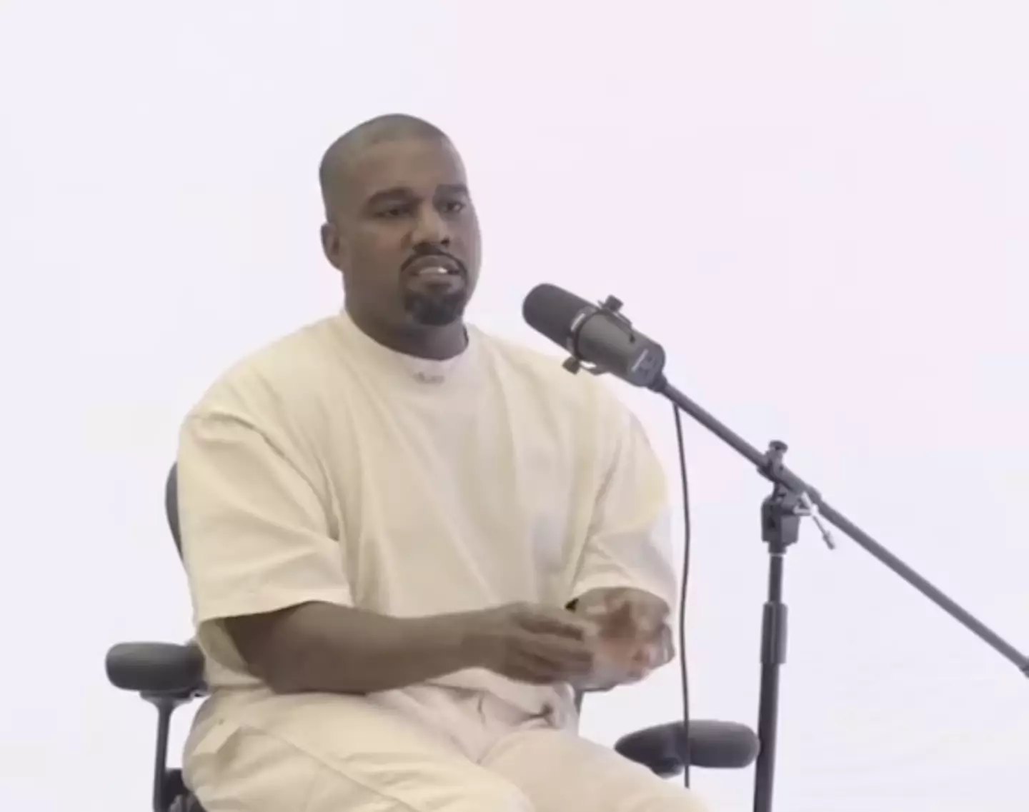 West thanked Censori for helping him get diagnosed (YouTube/Justin Laboy)