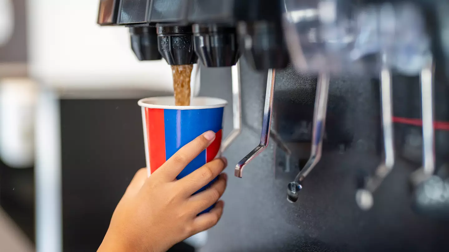 Horrifying photo shows why you should never use 'health hazard' drinks dispensers