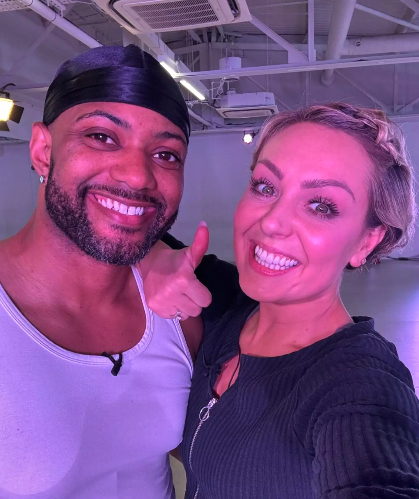 Amy returned to the BBC series after a year off to receive cancer treatment (Instagram/@amy_dowden)