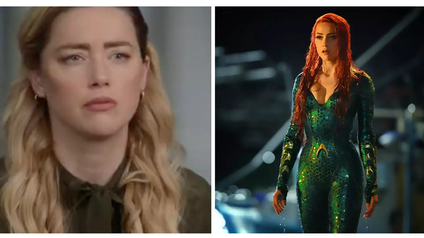 Amber Heard Responds To Rumours She's Been 'Cut' From Aquaman 2