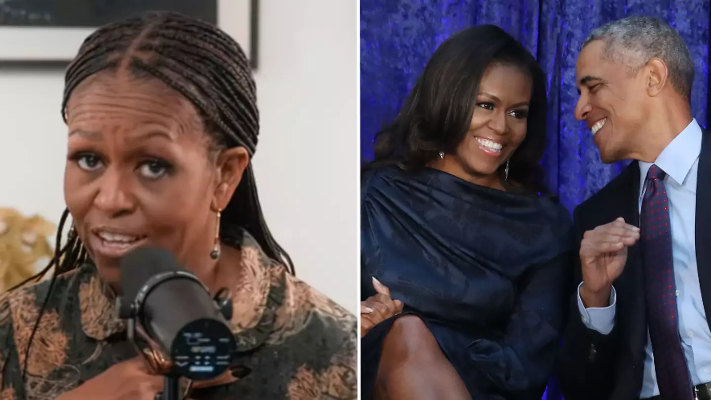 Michelle Obama makes dig at husband Barack as she reveals what marriage is really like