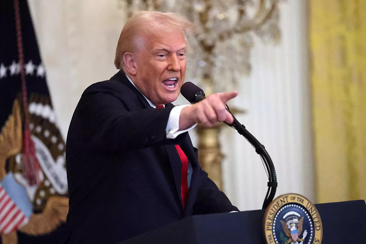 Donald Trump has dubbed himself the 'fertilisation president' (Win McNamee / Staff / Getty Images)