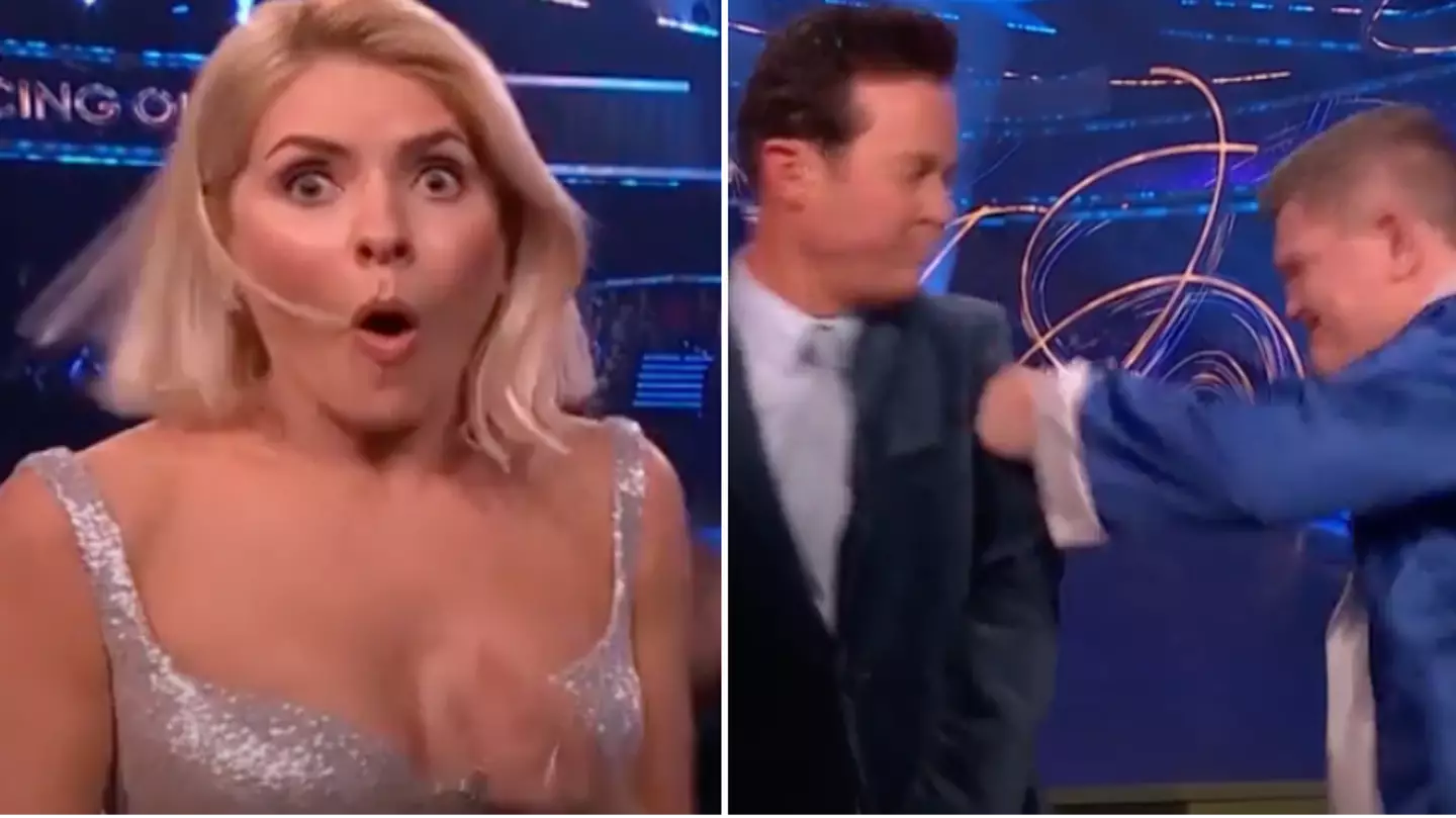 Dancing on Ice host Holly Willoughby left in shock after star ‘knocks out’ co-host Stephen Mulhern