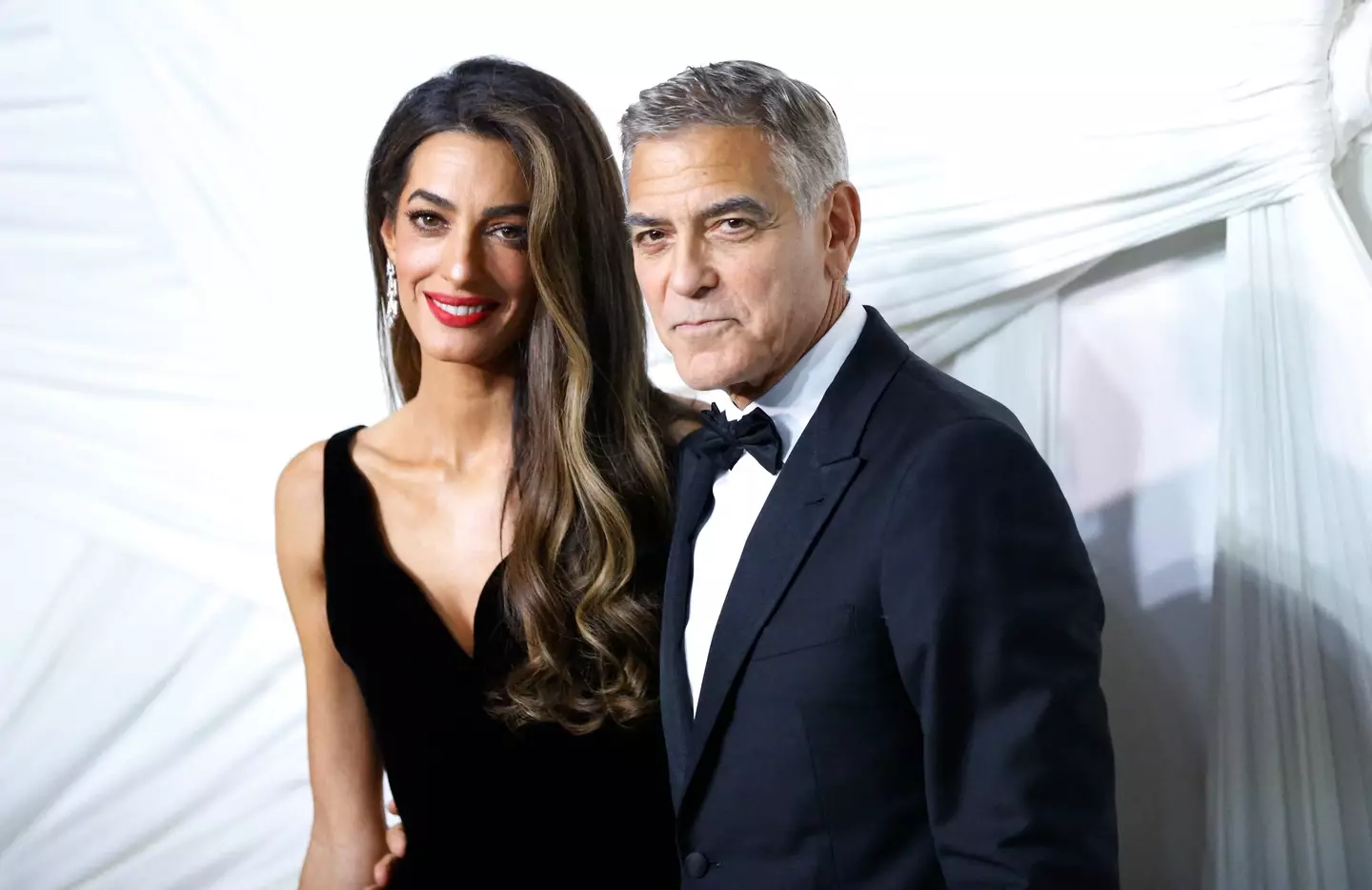 Clooney married wife Amal in 2014 (JOHN LAMPARSKI/AFP via Getty Images)