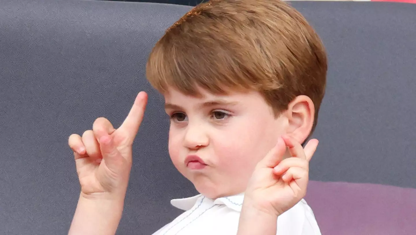 Prince Louis was not in attendance on the final day of the tennis Championships (Max Mumby/Indigo/Getty Images)