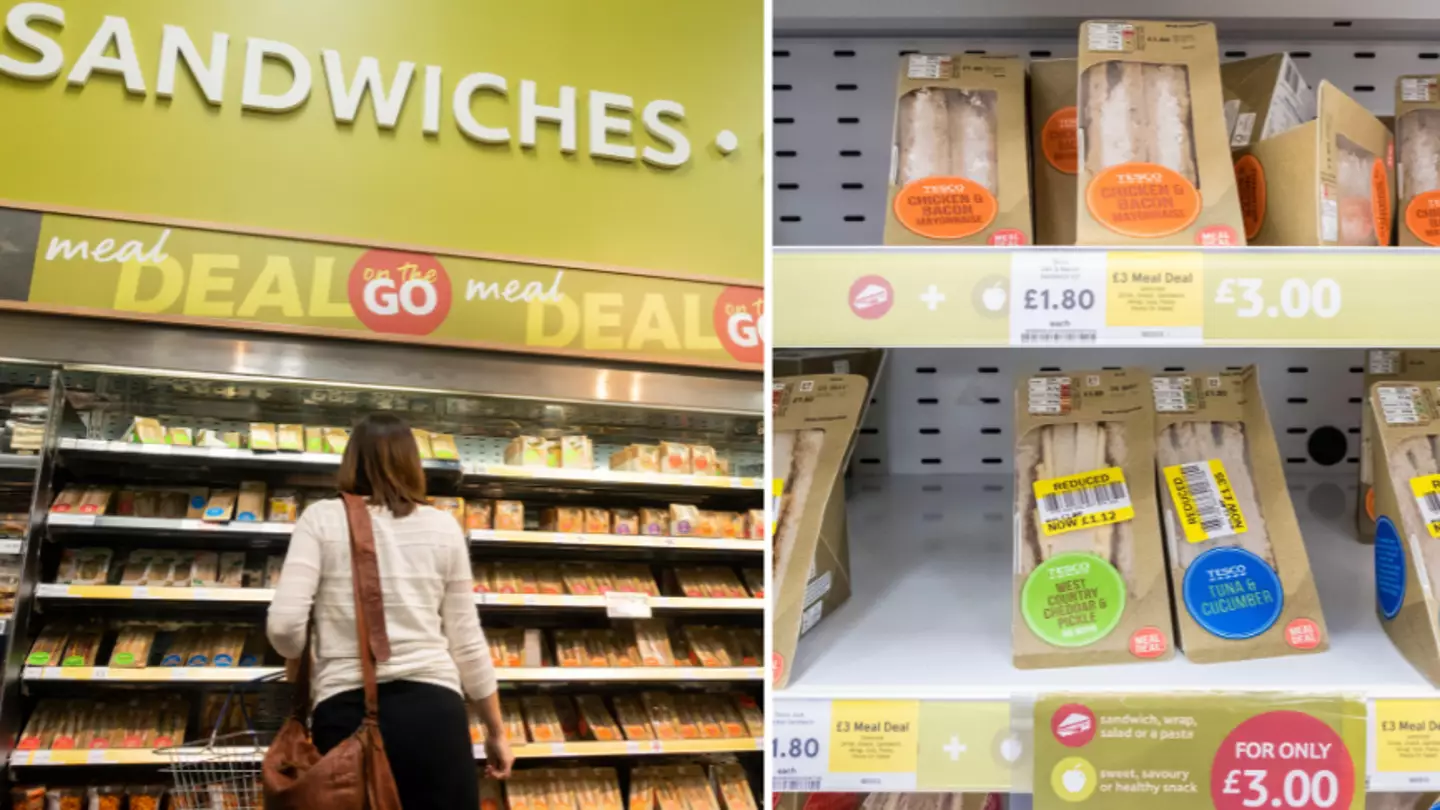 Tesco Shoppers Say They're 'Heartbroken' As Price Of Meal Deal Increases