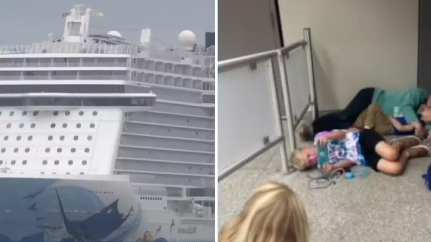 Family left completely stranded and forced to pay thousands after cruise ship left them behind for painful reason