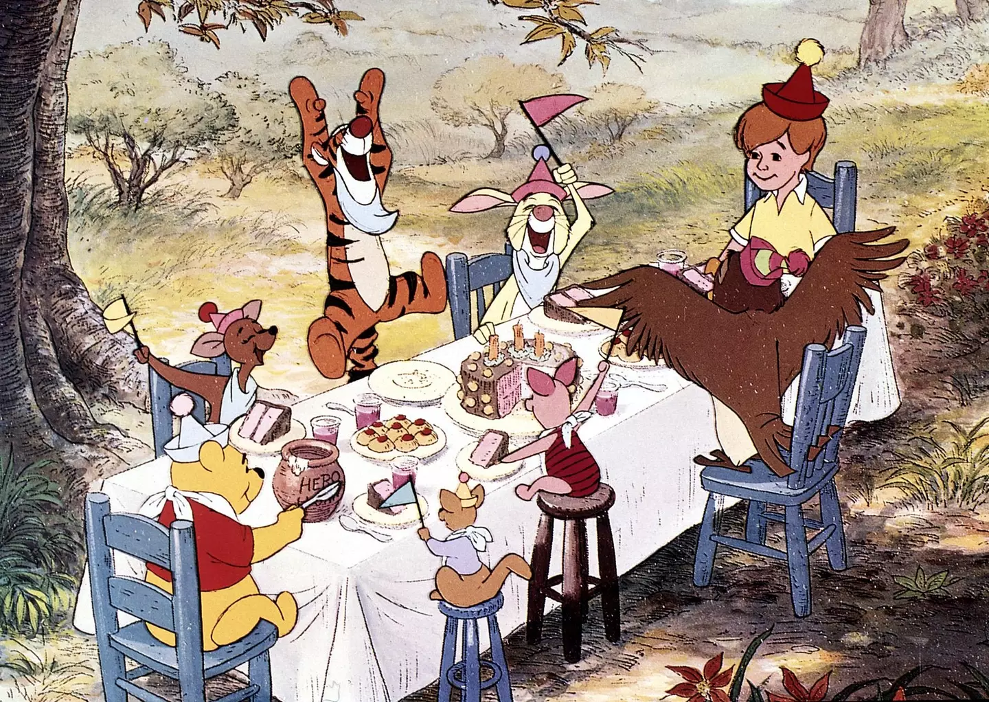 Fans have made comparisons between Winnie the Pooh and Inside Out. (Winnie FilmPublicityArchive/United Archives via Getty Images)