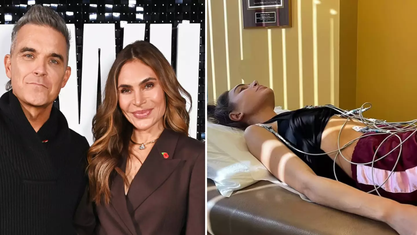 Robbie Williams’ wife Ayda gives health update after sharing photo from hospital bed