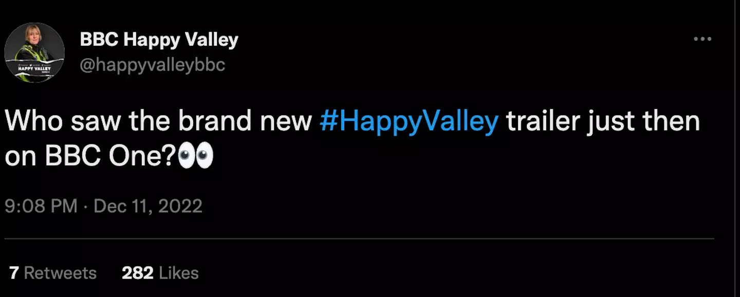 Happy Valley fans can't wait for the release of the third and final series.
