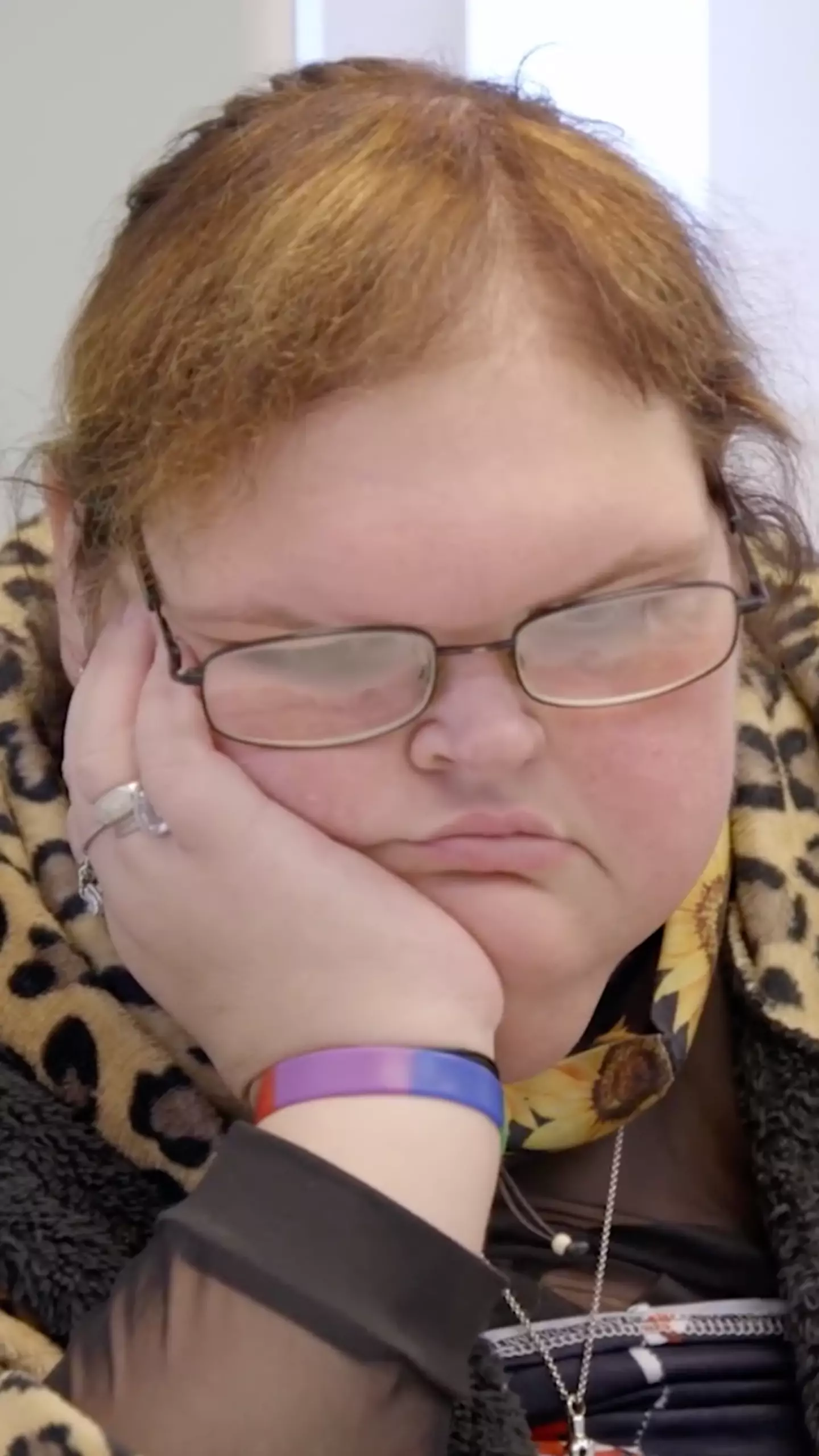 Tammy was noticeably disappointed with the doctor's latest update (TLC)