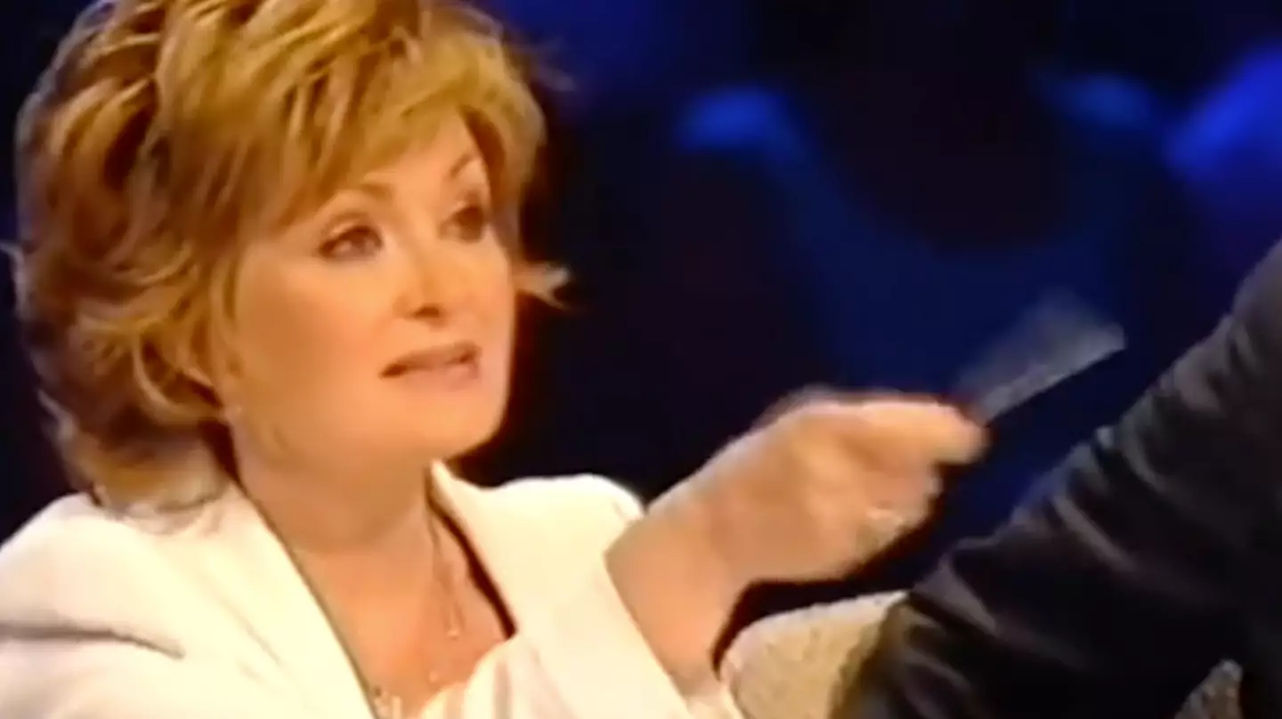 Sharon Osbourne told Rebecca to do her next performance with her 'knickers on'.